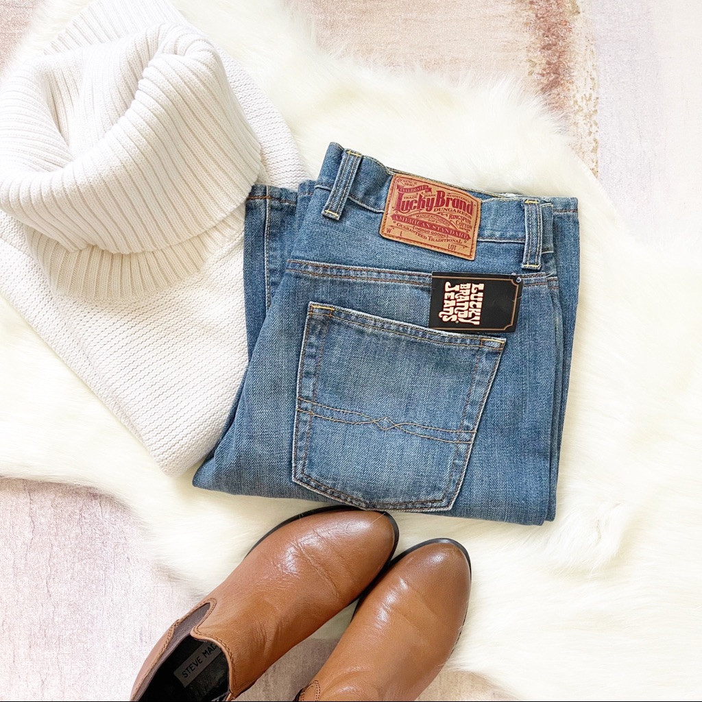 New Lucky Brand Short Slim Lowrise Bootleg Jeans